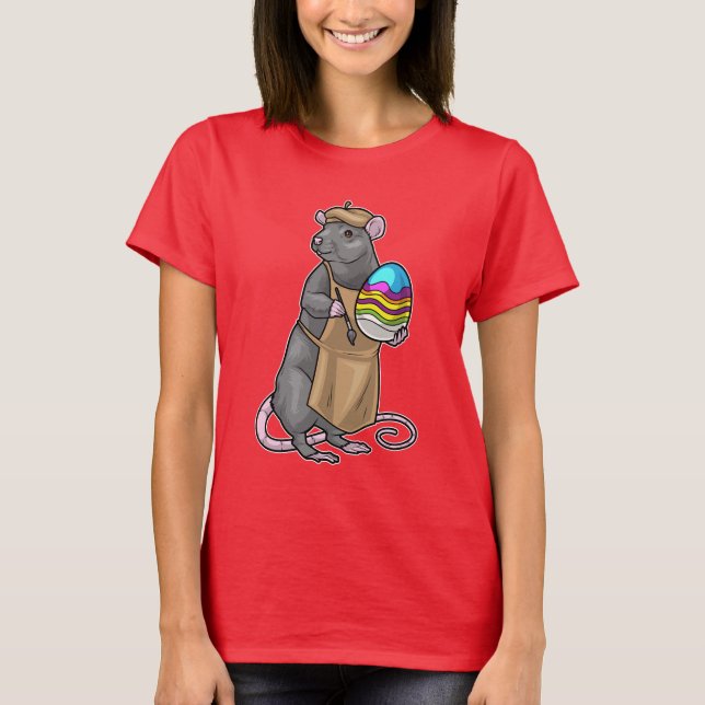 Rat Easter Painter T-Shirt (Front)