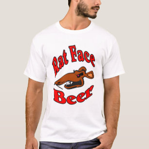 Rat Face Beer logo Shirt