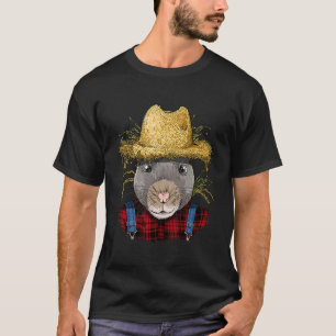Rat Farmer Farming Agriculture Rancher Rodents Mou T-Shirt