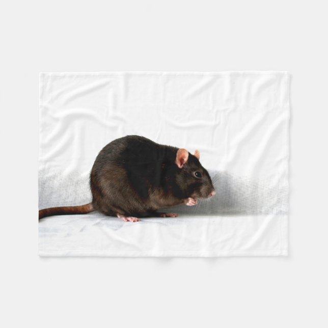 Rat fbcna fleece blanket (Front (Horizontal))