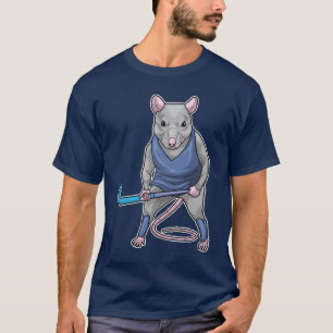 Rat Field hockey Hockey stick T-Shirt