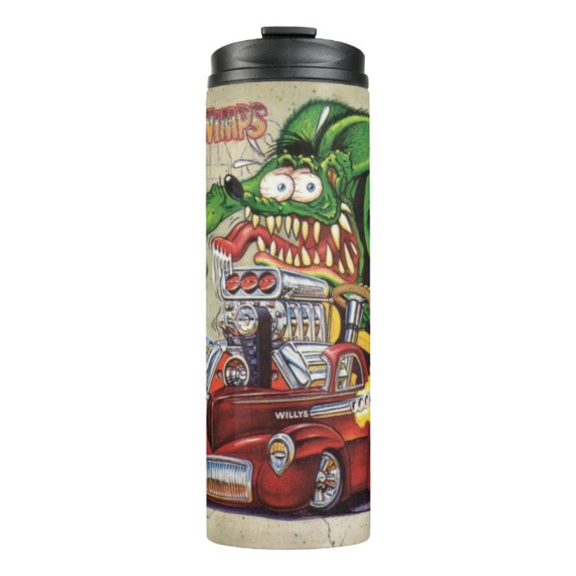 Rat Fink 10 hot drink tumbler (Front)
