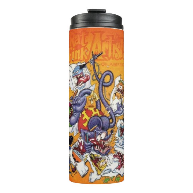 Rat Fink 14 hot drink tumbler (Front)