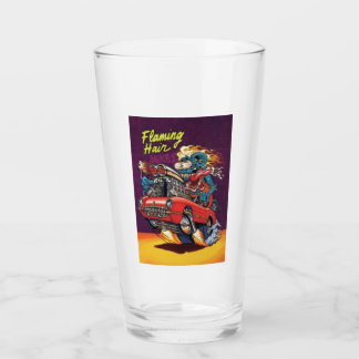Rat Fink 20 drinking glass