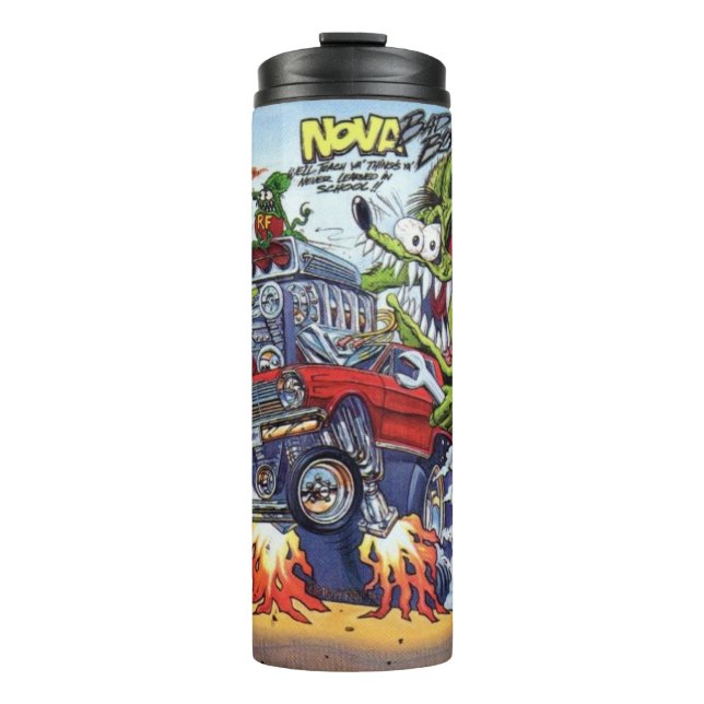 Rat Fink 7 hot drink tumbler (Front)