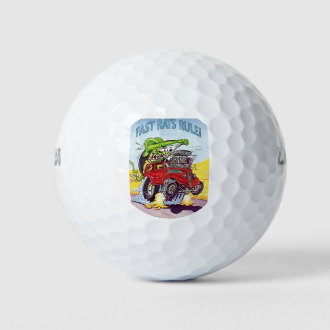 Rat Fink 8 golf balls (Front)