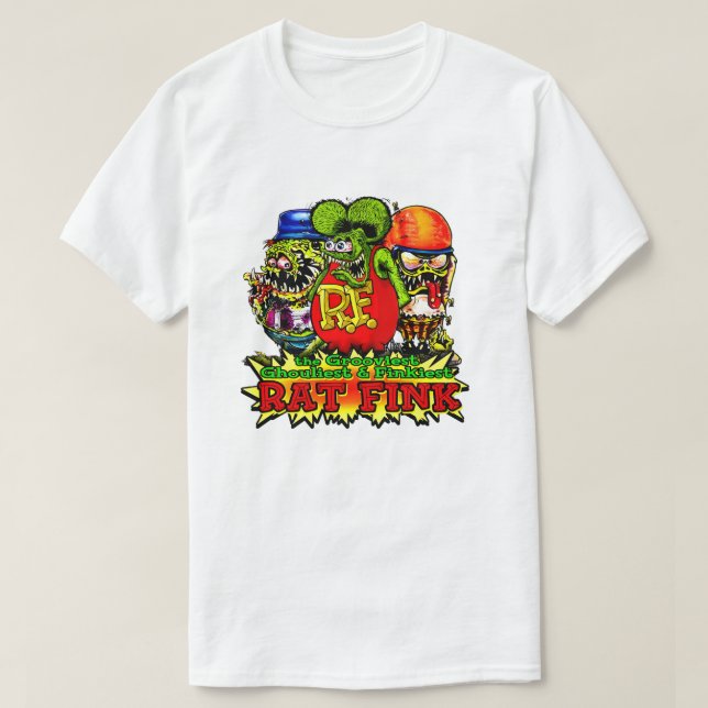 rat fink hot roth T-Shirt (Design Front)