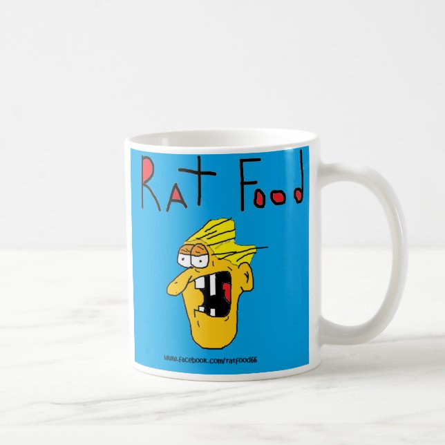 Rat Food Coffee Mug: Fish Grad Coffee Mug (Right)