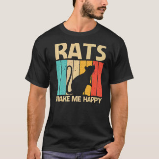 Rat For Men Women Mouse Pet Rodent Rat 5 T-Shirt