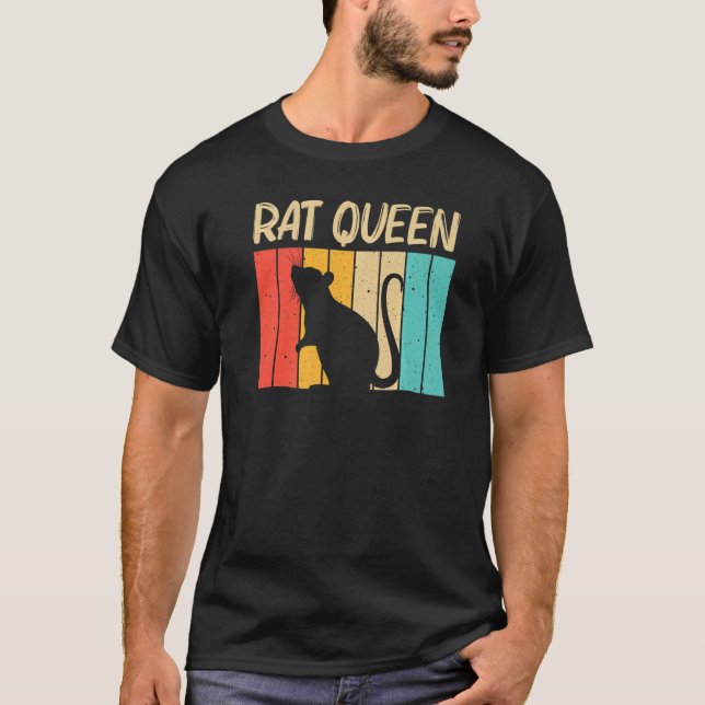 Rat For Women Girls Mouse Pet Rodent Rat  1 T-Shirt (Front)