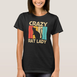 Rat For Women Girls Mouse Pet Rodent Rat T-Shirt