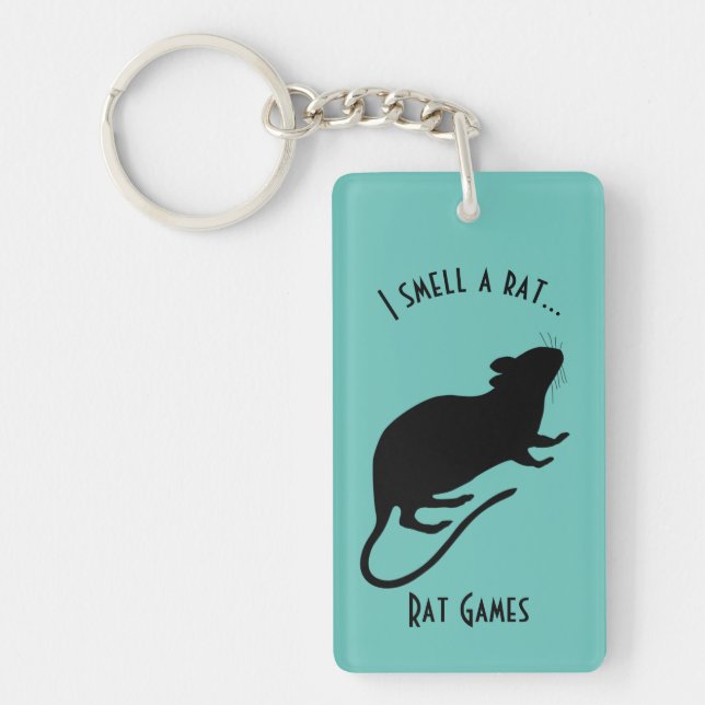 Rat Games Keychain (Front)