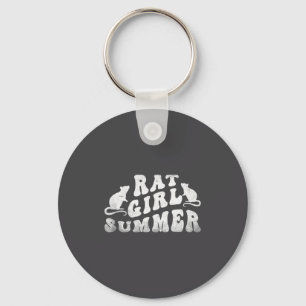 Rat Girl Summer, Animal Lover, Hello Summer, Funny Key Ring
