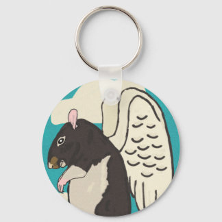 Rat heaven key ring