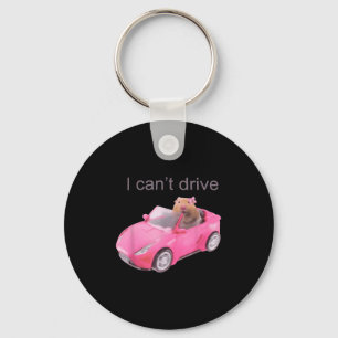 Rat I Can't Drive Funny For Men Women  Key Ring