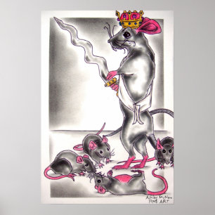 Rat King from The Nutcracker Ballet Poster