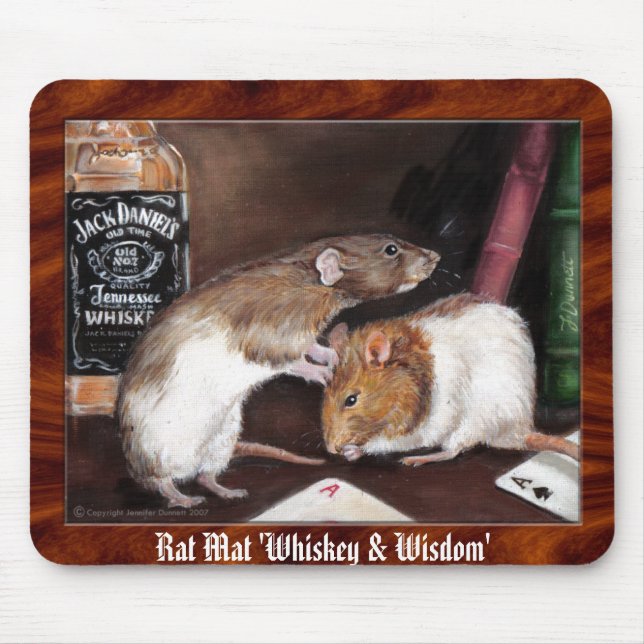 Rat Mat, the unique Rat mouse mat (Front)