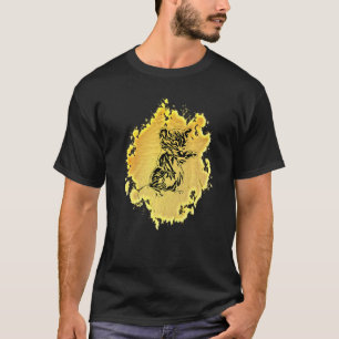 Rat Motif Rodent Cute Rat In Hand Cheese Pet Anima T-Shirt