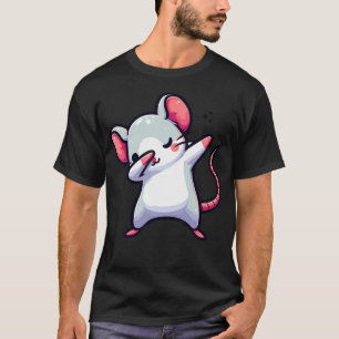 Rat Mouse Dabbing Dance Lover T-Shirt