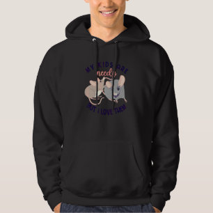 Rat Mouse Owner Pet Rodent Gerbils Mice Rat Owners Hoodie