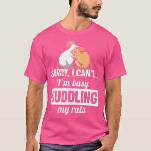 Rat Mouse Owner Pet Rodent Gerbils Mice Rat Owners T-Shirt