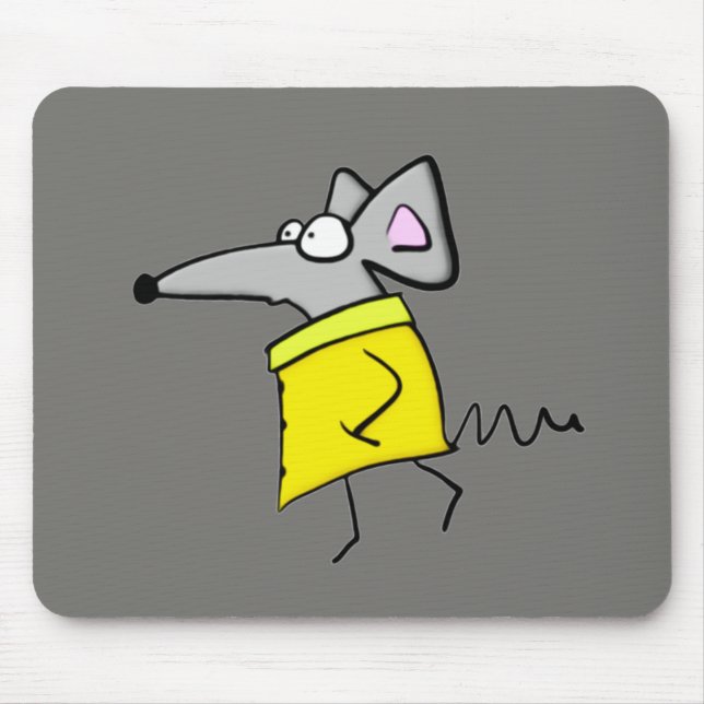 Rat on the Catwalk Mouse Mat (Front)