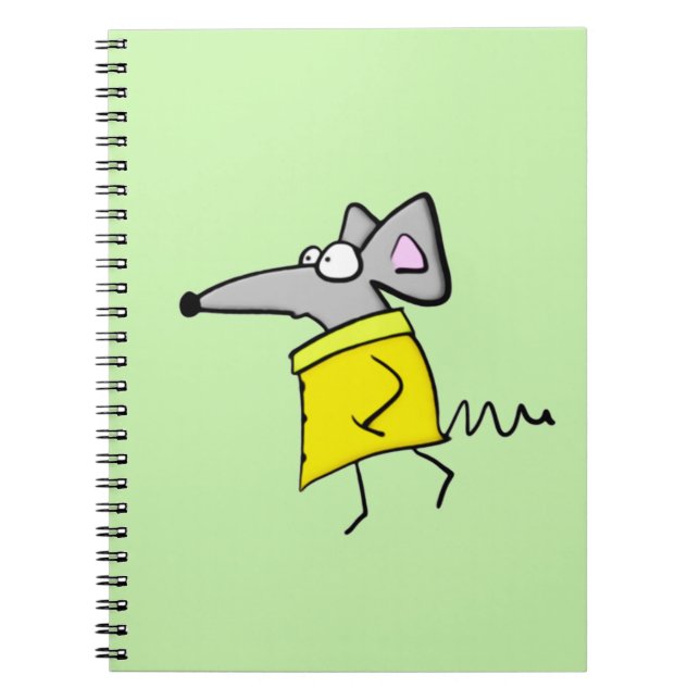 Rat on the Catwalk Notebook (Front)