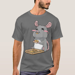 Rat Pizza Anime Kawaii 26984889 T-Shirt