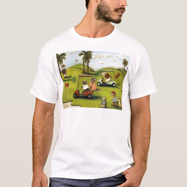 Rat Race 2 At The Golf Course T-Shirt (Front)