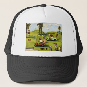Rat Race 2 At The Golf Course Trucker Hat