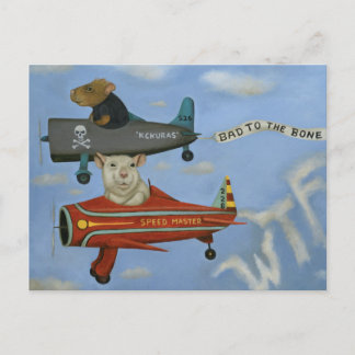 Rat Race 5 Postcard