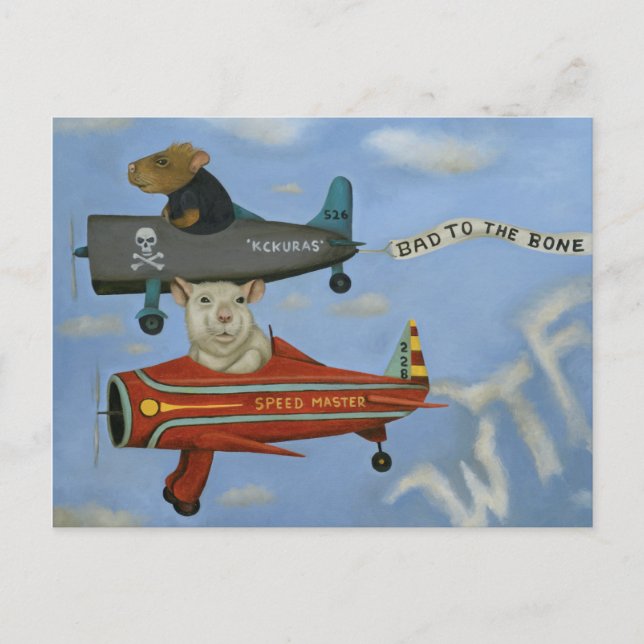 Rat Race 5 Postcard (Front)