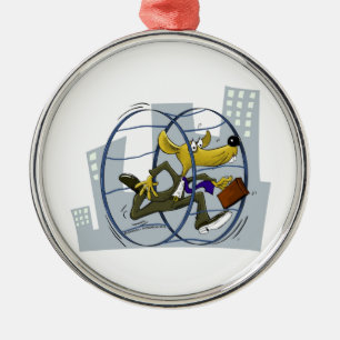 rat race metal tree decoration