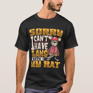 Rat Rat Pet Rodent Mouse Rat Lady Rat Mum 4 T-Shirt