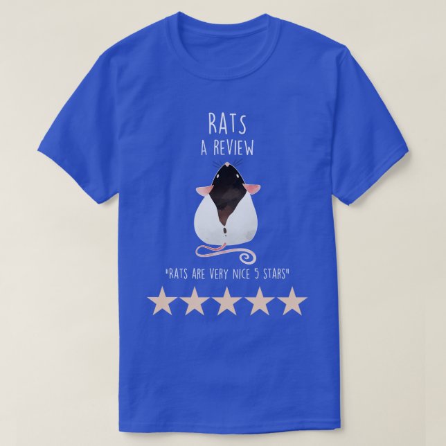 Rat Review 1 T-Shirt (Design Front)