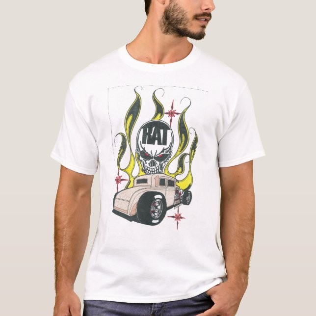 Rat Rod t-shirt Design 2 (Front)