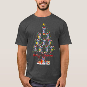 Rat Rodents Lover Matching Santa Rat Christmas Tre T-Shirt