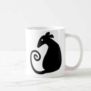Rat Silhouette mug