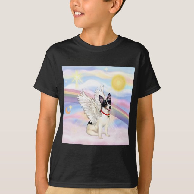 Rat Terrier Angel T-Shirt (Front)