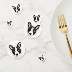 Rat Terrier Dog 3D Inspired Confetti