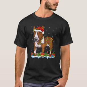 Rat Terrier Dog Family Matching Santa Rat Terrier T-Shirt