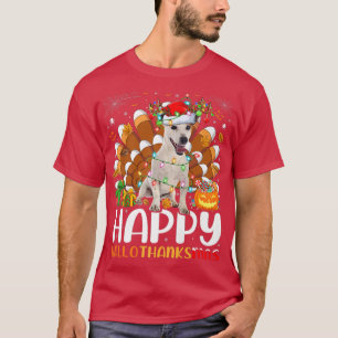 Rat Terrier Dog Halloween Christmas Happy Hallotha T-Shirt