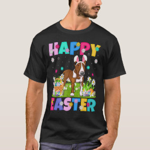 Rat Terrier Dog Happy Easter Bunny Rat Terrier Eas T-Shirt