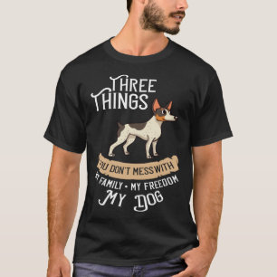 Rat Terrier Dog Puppies Owner   1 T-Shirt