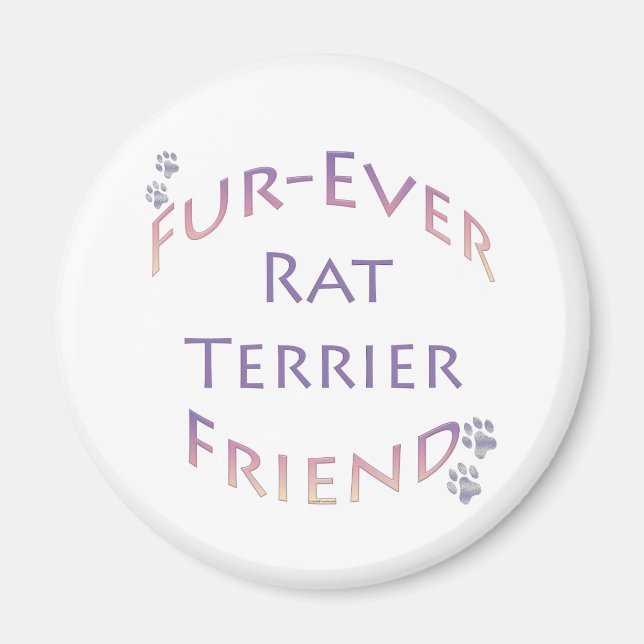 Rat Terrier Furever Friends Magnet (Front)