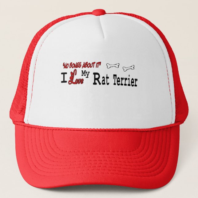 Rat Terrier Gifts Trucker Hat (Front)