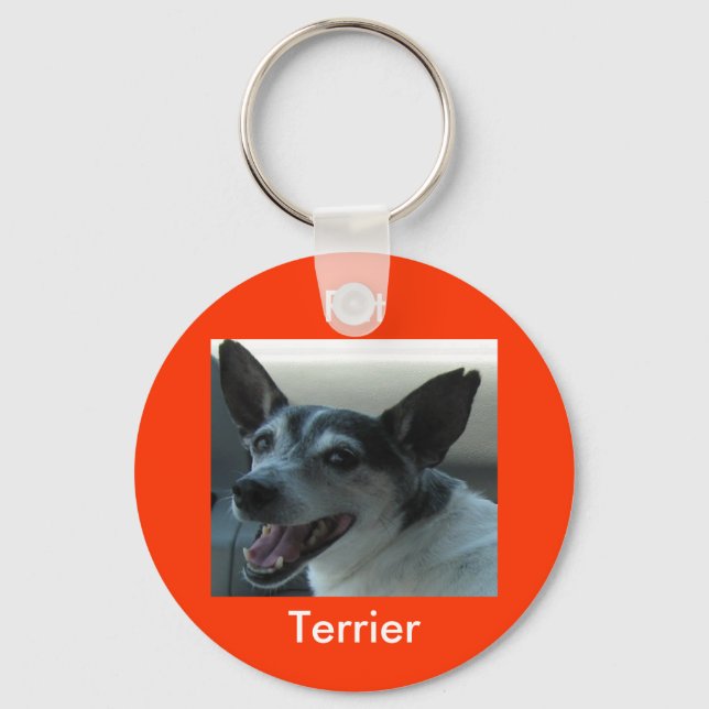 Rat Terrier Key Chain (Front)