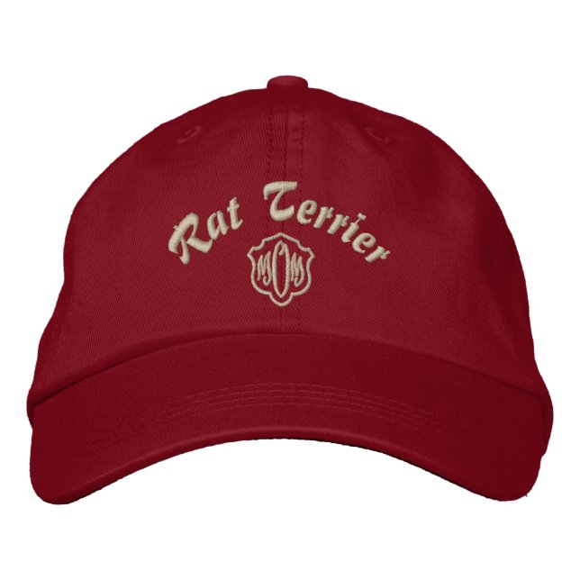 Rat Terrier Mum Gifts Embroidered Hat (Front)