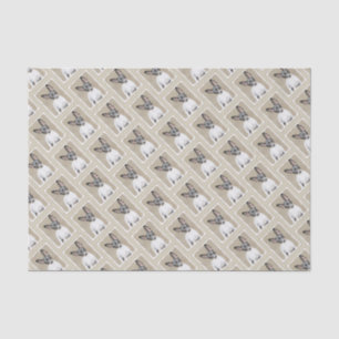 Rat Terrier Painting - Cute Original Dog Art Tissue Paper