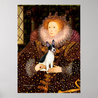 Rat Terrier - Queen Poster